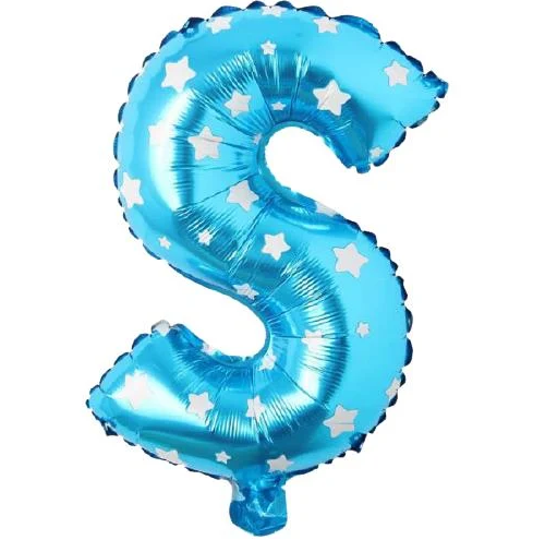 Folyo Balon Mavi S 16 İnç 36 Cm